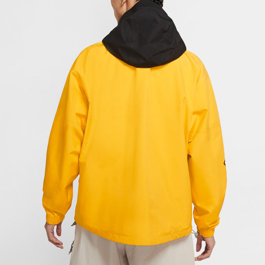 Nike ACG Gore-tex Paclite Logo Jacket Men's Yellow CK7234-739 - KICKS CREW