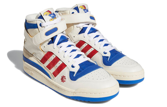 adidas Eric Emanuel x Midnight Madness x Forum 84 High 'Kansas Jayhawks'  GW7789