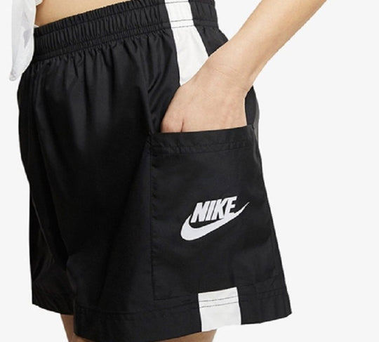 (WMNS) Nike AS W Nike Sportswear Short WVN Black CJ1689-010