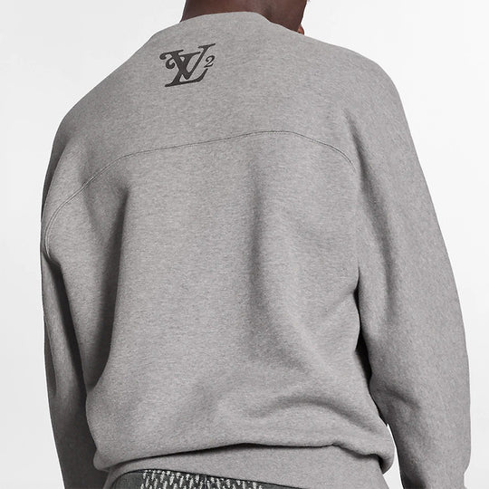 Louis Vuitton x Nigo 2020 Squared Sweatshirt - Grey Sweatshirts
