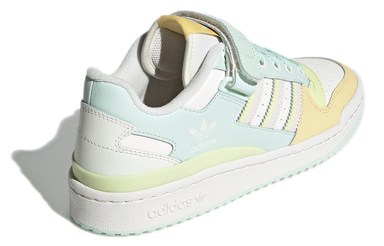 (WMNS) adidas originals Forum Low Premium 'White Blue Yellow' GW4919 ...