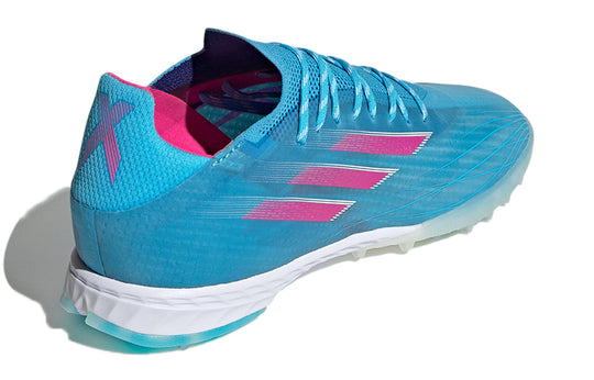 adidas X Speedflow.3 TF - Sky Rush/Team Shock Pink/White - Mens Boots