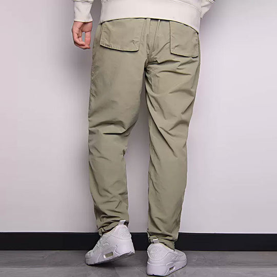Converse black tie waist green cargo trousers | ASOS