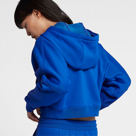 (WMNS) Nike NRG FZ Hoodie 'Blue' 923850-439