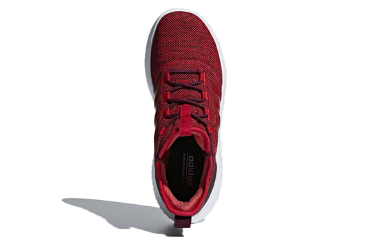 Adidas cloudfoam on sale red and white