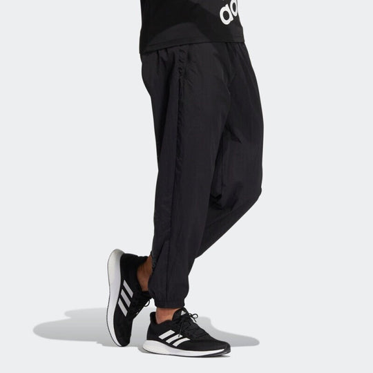 adidas Fi Ent Wvpt Casual Breathable Solid Color Sports Pants/Trousers/Joggers  Black - HE9908 | Solesense