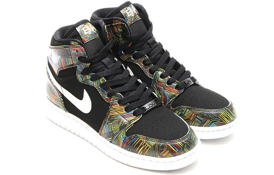 (GS) Air Jordan 1 Retro High 'BHM' 739640-045