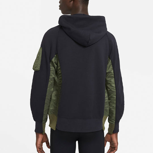 Nike x Sacai Hoodie 'Pitch Blue' CW2419-475