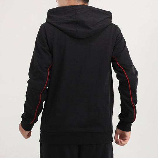 adidas Casual Hooded Sports Jacket Men Black GE2928