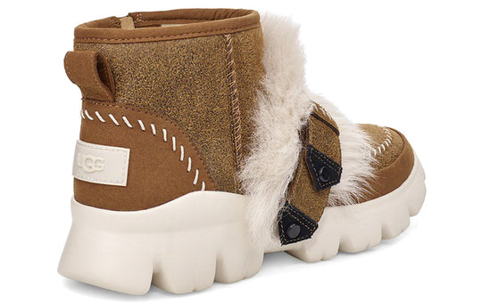 Ugg fluff store punk ankle boot