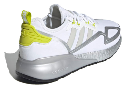 adidas ZX 2K Boost White Silver Metallic H06577