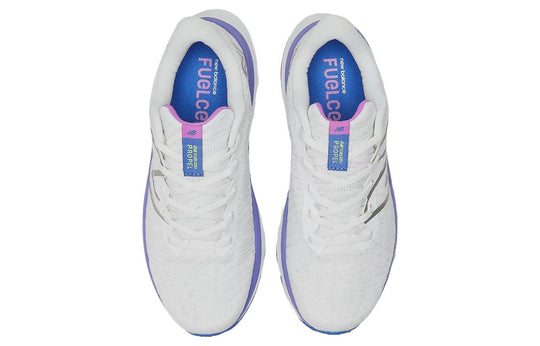 (WMNS) New Balance FuelCell Propel v4 'White Electric Indigo' WFCPRCW4 ...