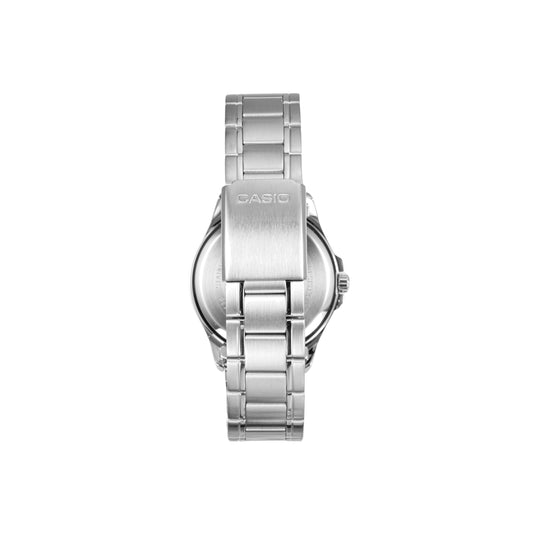 CASIO ENTICERSeries Stainless SteelStrapQuartzWatch Men's Silver Water ...