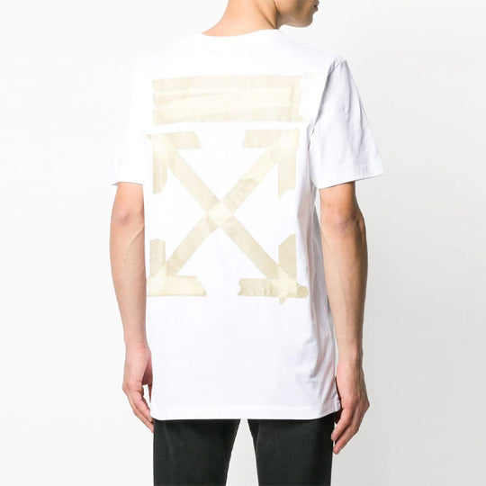 OFF-WHITE C/O Virgil Abloh Men'S White Tape Arrows Slim