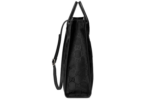 Gucci Off The Grid OTG Environmental Friendly Series Logo Messenger Bag Black 625599-H9HAN-1000