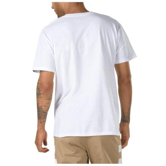 Vans Logo ClassicalShort Sleeve TEE White VN0A4MM6WHT - KICKS CREW