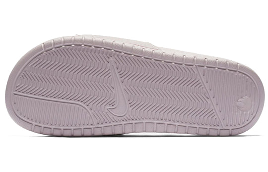 WMNS Nike Benassi JDI Slides Particle Rose 343881 614 KICKS CREW