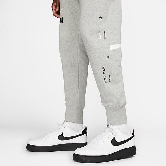 Nike Sportswear Swoosh Sweatpants 'Grey' DD6001-063 - KICKS CREW