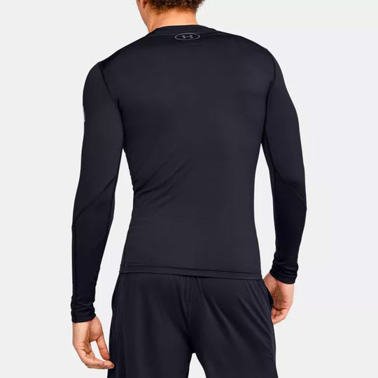 Men's Under Armour UA HeatGear Armour Long Sleeves Sports Long Sleeves Black 1351817-001