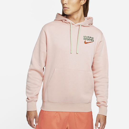 Men's Nike Alphabet Logo Pullover 'Pink' DM2250-601 - KICKS CREW