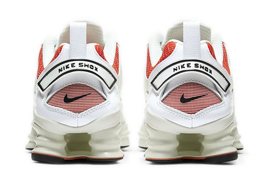 (WMNS) Nike Shox Nova 'White Team Orange' AT8046-101