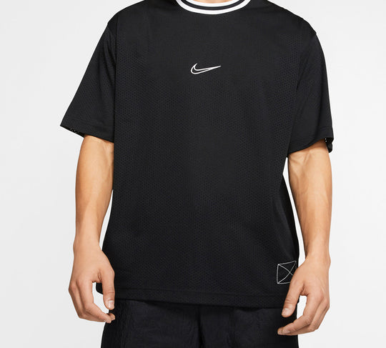 Nike Dri-FIT Mesh Basketball Short Sleeve Black BV9390-010 - KICKS CREW