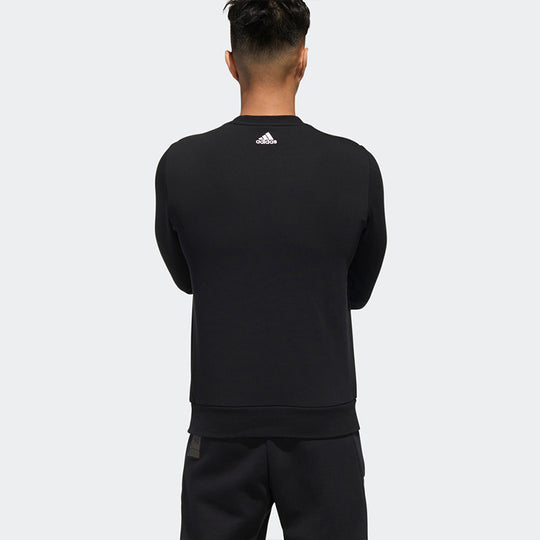 adidas MH Gfx Ft Bos Round Neck Logo Sports Black GM4477