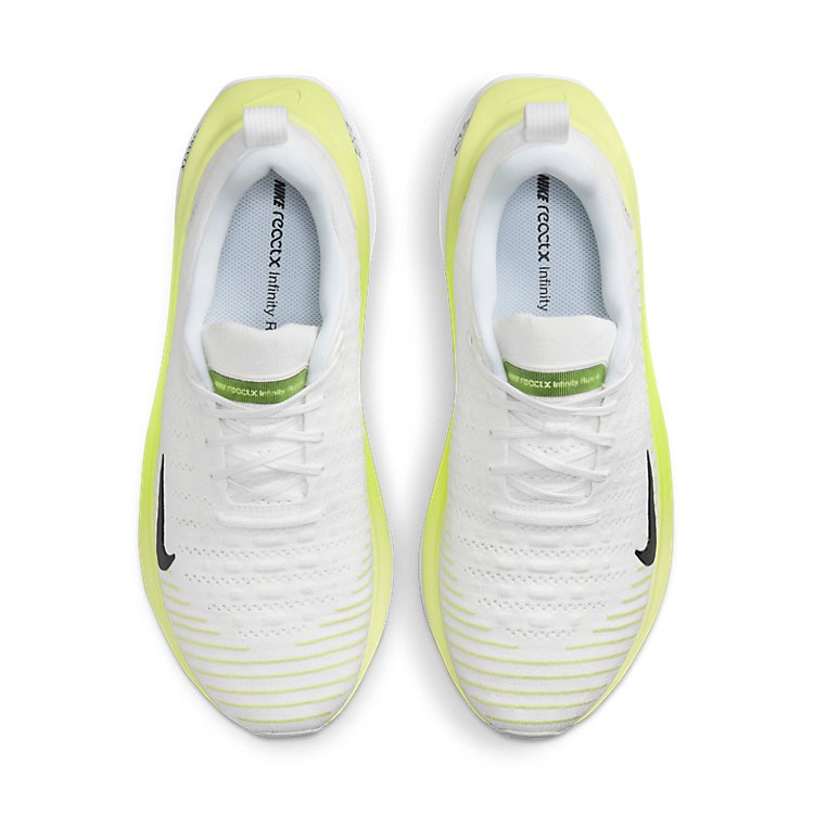 Nike ReactX Infinity 4 'White Light Lemon Twist' DR2665-101 - KICKS CREW