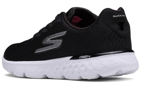 (WMNS) Skechers Go Run 400 Sole Sneaker GS Black 14804-BKW