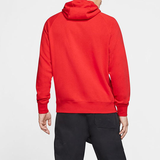 Men's Nike Sportswear Swoosh Large Printing Pullover Red CJ4864-657 ...