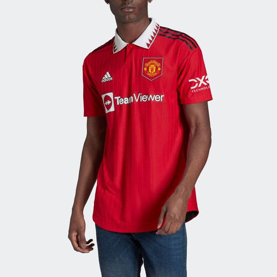 adidas Manchester United 22/23 Home Authentic Jersey 'Real Red' H13889 ...