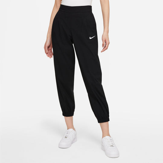 (WMNS) Nike Sportswear Icn Clsh Wvn Hr Jggr Causual Sports Ventilate Long Pant Black DD5049-010