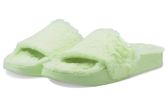 (WMNS) PUMA Leadcat 20 YLM Sports Slippers Green 385803-03 - KICKS CREW