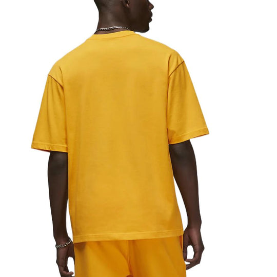 Air Jordan Wordmark Tee ' Yellow' FJ1970-739