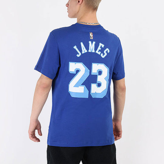 Nike Los Angeles Lakers LeBron James No. 23 Casual Sports Training