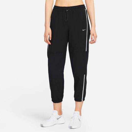 WMNS) Nike Pro Woven Training Sports Cropped Pants/Trousers Black DA0 -  KICKS CREW