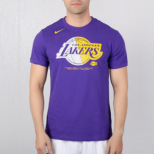 Nike Los Angeles Lakers Dry Logo ST Short Sleeve T-Shirt