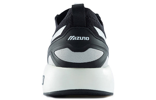 Mizuno PI Knit Low-top 'Black And White' D1GH202401-KICKS CREW