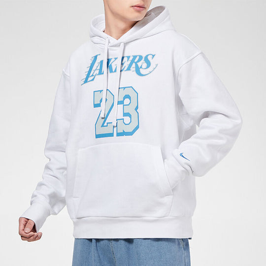 Nike City Edition NBA Los Angeles Lakers Printing Fleece White CV2606-100 US XL