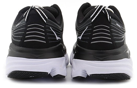 (WMNS) HOKA ONE ONE Bondi 7 'Black White' 1110519-BWHT