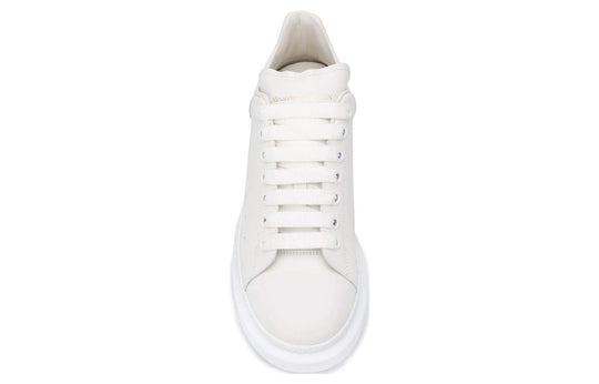 WMNS) Alexander McQueen Oversized Sneaker 'White Black' 2019 553770WH -  KICKS CREW