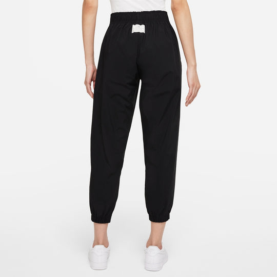 (WMNS) Nike Sportswear Icn Clsh Wvn Hr Jggr Causual Sports Ventilate Long Pant Black DD5049-010