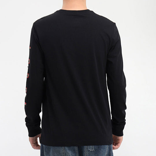 Air Jordan Multi-Color Alphabet Logo Long Sleeves Black CN3503-010 ...