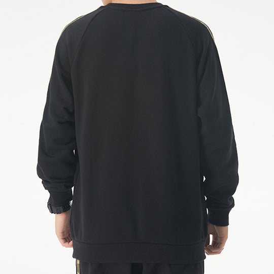 adidas originals Casual Sports Round Neck Pullover Black GD5947