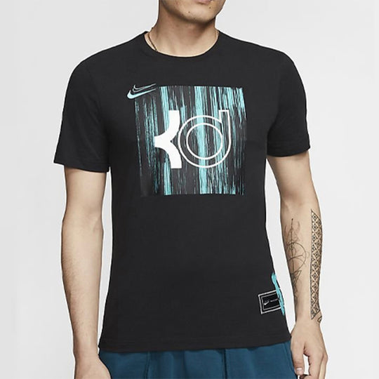 Nike Dri-FIT KD Logo Kevin Durant Printed TEE Men Black CD1279-010