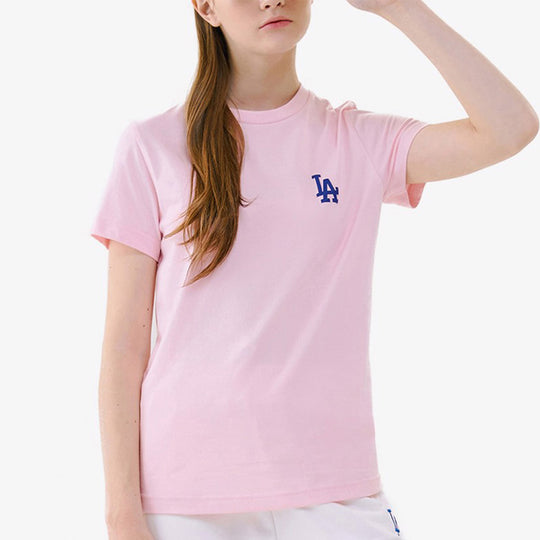 MLB Los Angeles Dodgers Girls' V-Neck T-Shirt - XS