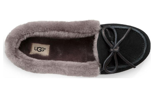 (WMNS) UGG Solana Loafer 'Black' 1020041-BLK