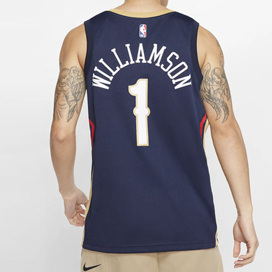 Zion Williamson blue Pelicans jersey