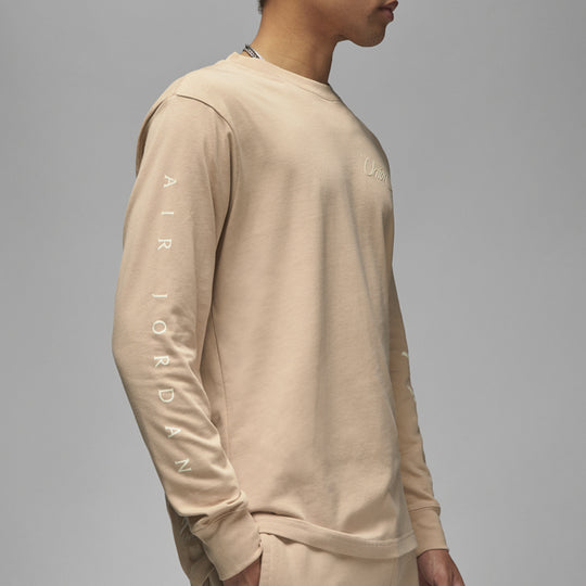 Air Jordan Long-Sleeve Tee x Union 'Bio Beige' DV7342-296 - KICKS CREW