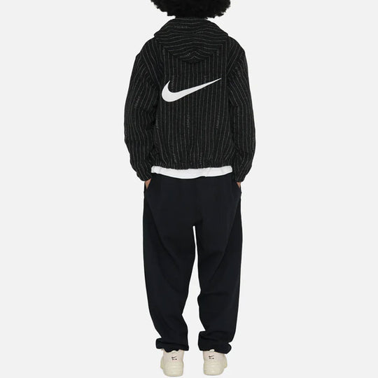 Nike x Stssy Striped Wool Jacket (Asia Sizing) 'Black' DR4413-010 ...